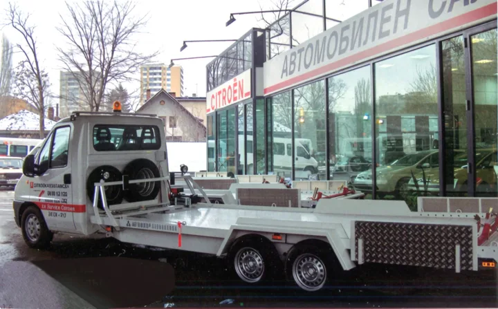 Citroën with its own repatriation vehicle (retrospection)